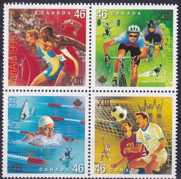 Canada - 1999 - Games - Postfris