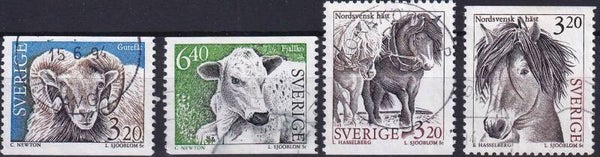 Zweden - 1994 - Dieren - Gestempeld