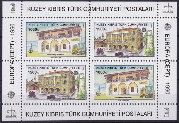 Turks Cyprus - 1990 - Europa - Postfris