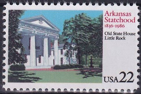 USA - 1986 - Arkanses - Postfris