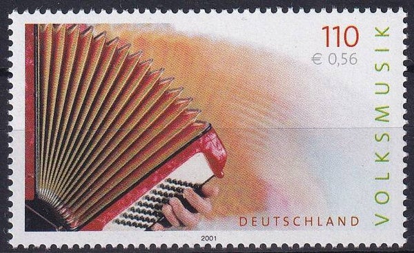 Duitsland - 2001 - Volksmuziek - Postfris