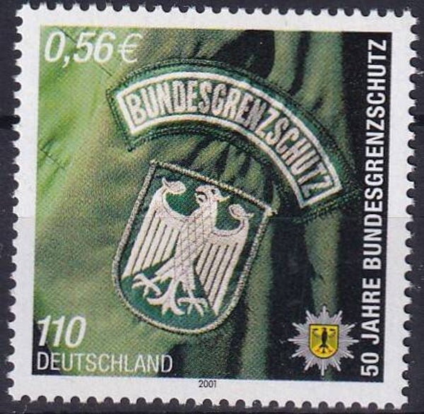 Duitsland - 2001 - Grenscontrole - Postfris