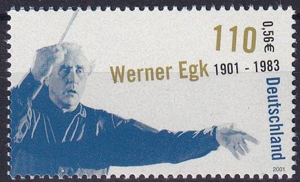 Duitsland - 2001 - W Egk - Postfris