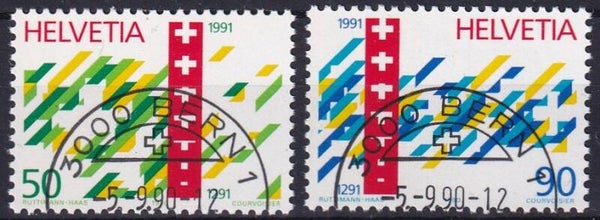 Zwitserland - 1990 - Gestempeld