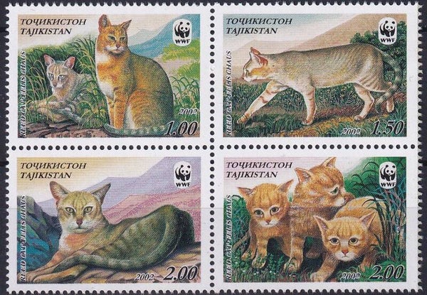 Tajikistan - 2002 - WWF - Postfris