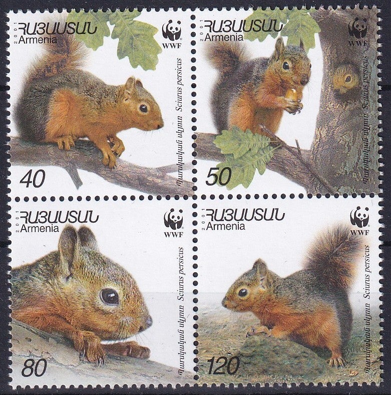 Armenie - 2001 - WWF - Postfris