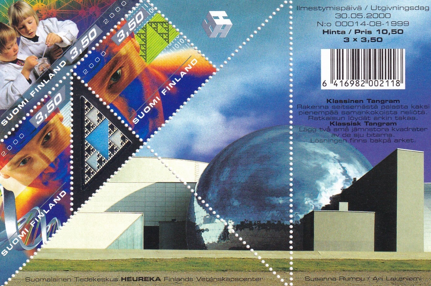 Finland - 2000 - Wetenschap - Postfris
