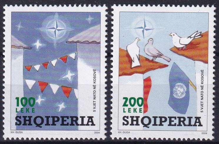 Albanie - 2004 - Europese meeloper / NATO - Postfris