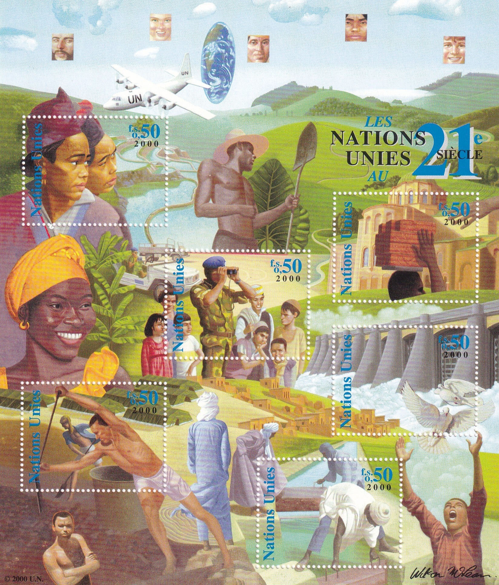 Verenigde Naties Geneve - 2000 - 21ste eeuw - Postfris