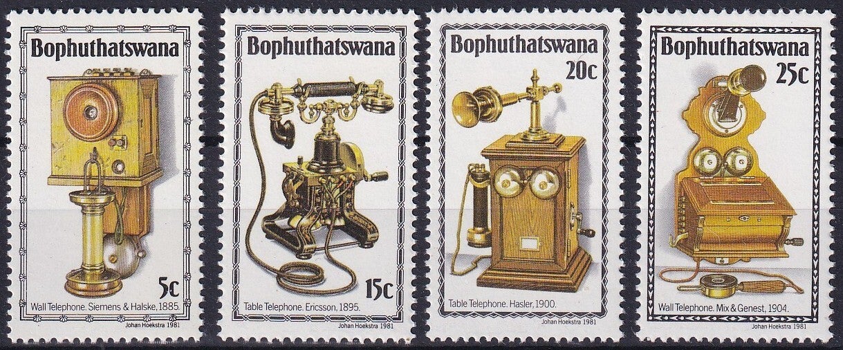 Bophuthatswana - 1981 - Telefoon - Postfris