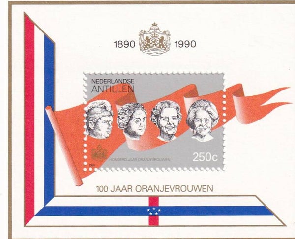 Nederlandse Antillen - 1990 - 4 koninginnen - Postfris