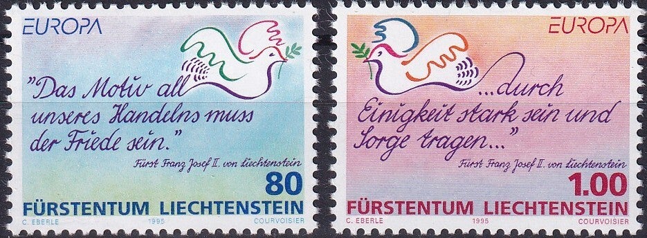 Liechtenstein - 1995 - Europa - Postfris