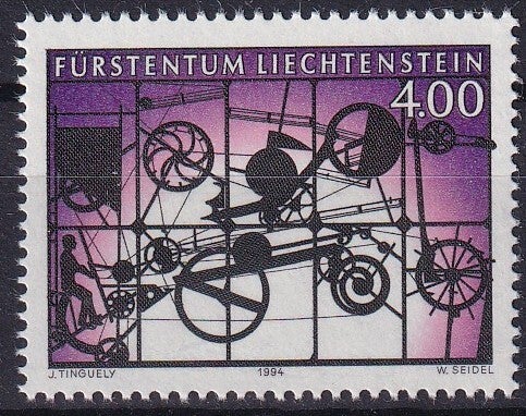 Liechtenstein - 1994 - J.Tinguely - Postfris
