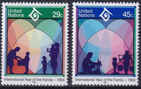 Verenigde Naties New York - 1994 - Familie - Postfris