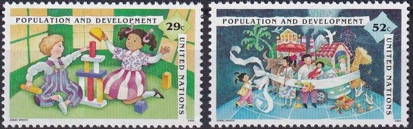 Verenigde Naties New York - 1994 - Populatie - Postfris