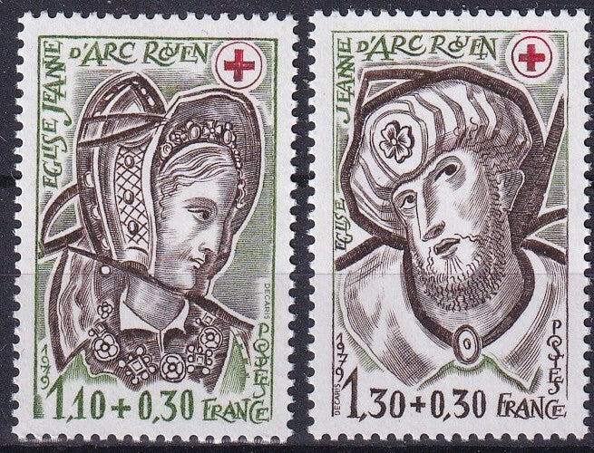 Frankrijk - 1979 - Rode kruis - Postfris