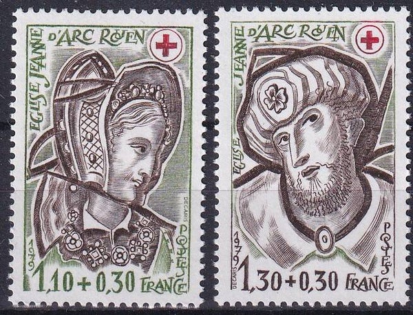 Frankrijk - 1979 - Rode kruis - Postfris