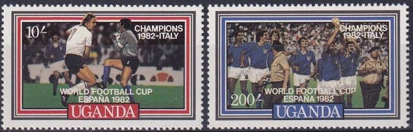 Uganda - 1982 - Voetbal - Postfris