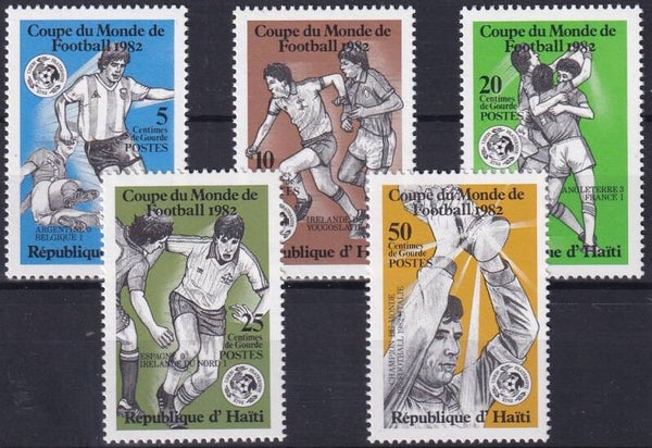 Haiti - 1983 - Voetbal - Postfris