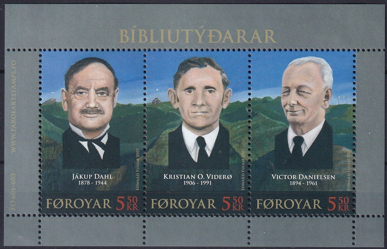 Faroer - 2007 - Vertalers - Ongebruikt (plakker/rest)