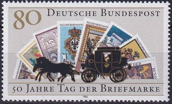 Duitsland - 1986 - Postzegeldag - Postfris