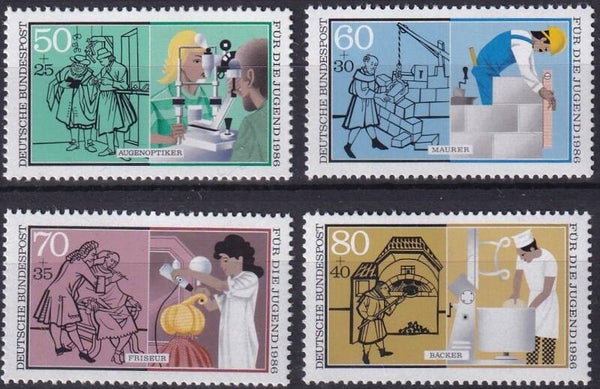 Duitsland - 1986 - Beroepen - Postfris