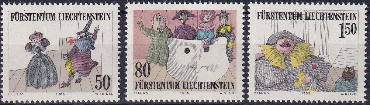 Liechtenstein - 1985 - Theater - Postfris