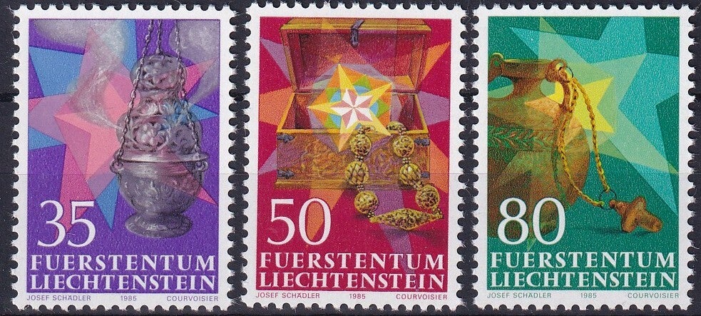 Liechtenstein - 1985 - Kerst - Postfris