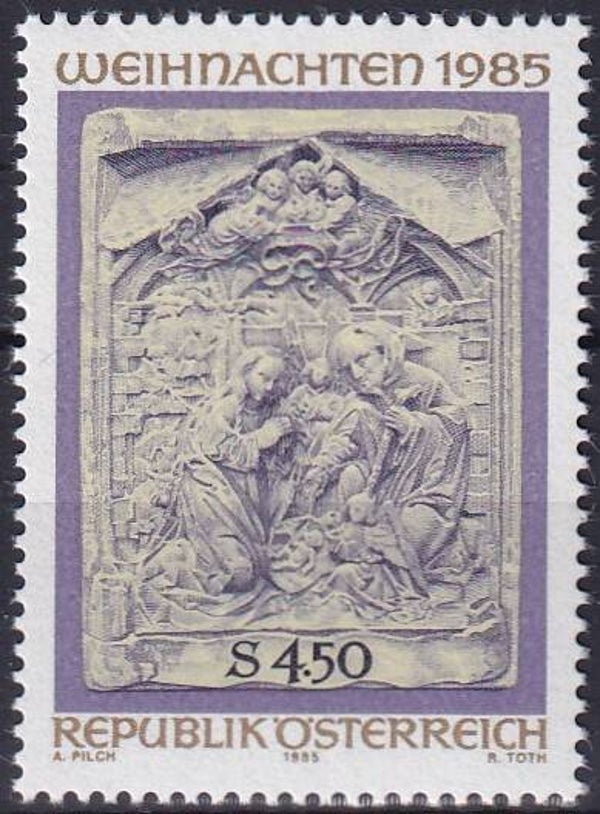 Oostenrijk - 1985 - Kerst - Postfris