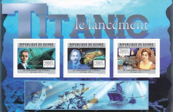Guinee - 2011 - Titanic - Postfris