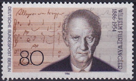 Berlijn - 1986 - F. Furtwangler - Postfris