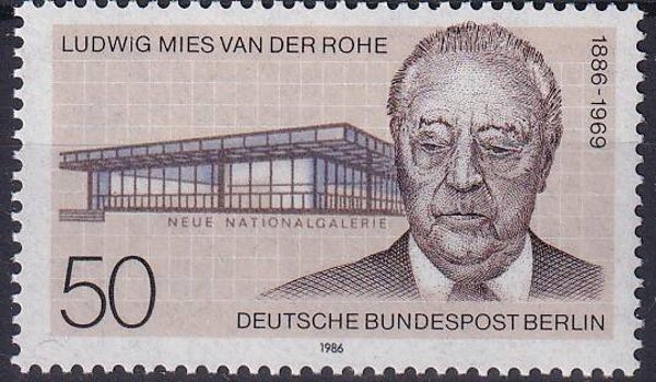 Berlijn - 1986 - LM  van der Rohe - Postfris