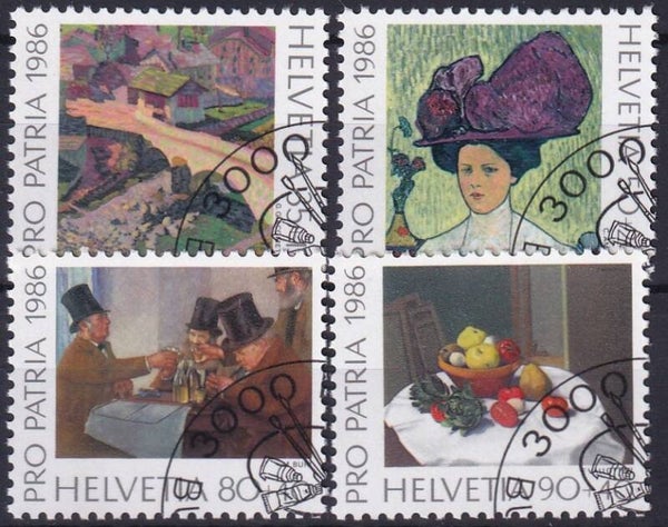 Zwitserland - 1986 - Pro Patria - Gestempeld