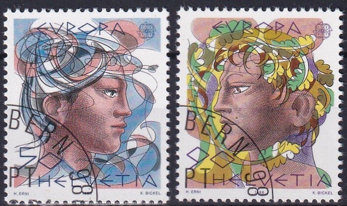 Zwitserland - 1986 - Europa - Gestempeld