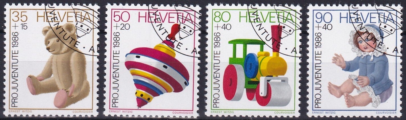 Zwitserland - 1986 - Pro Juventute - Gestempeld