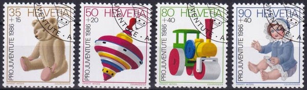 Zwitserland - 1986 - Pro Juventute - Gestempeld