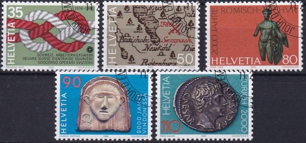 Zwitserland - 1986 - Mix - Gestempeld