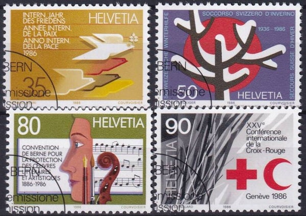 Zwitserland - 1986 - Mix - Gestempeld