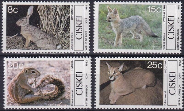 Ciskei - 1982 - Dieren - Postfris