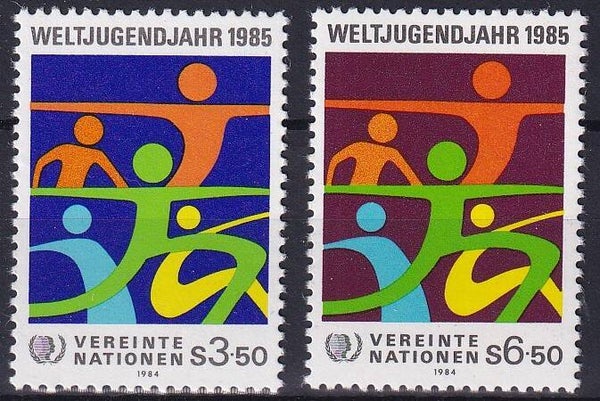 Verenigde Naties Wenen - 1984 - Jaar van de jeugd - Postfris