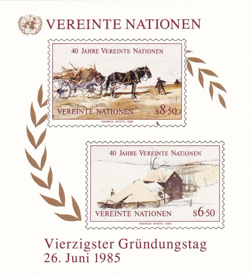Verenigde Naties Wenen - 1985 - 40 jaar UNO - Postfris