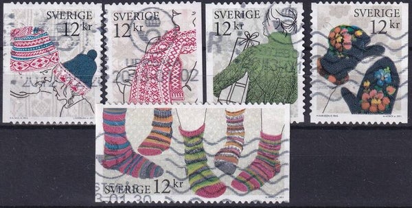 Zweden - 2001 - Textiel - Gestempeld