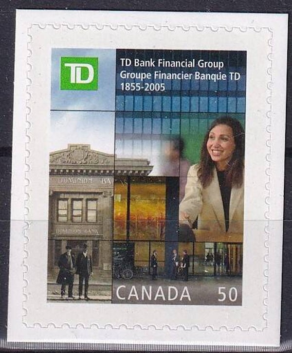 Canada - 2005 - TD Bank - Postfris