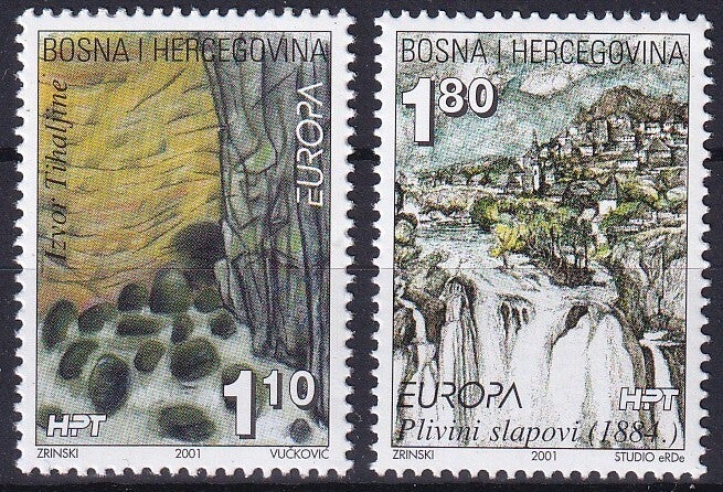 Bosnie Herzegovina - 2001 - Europa - Postfris