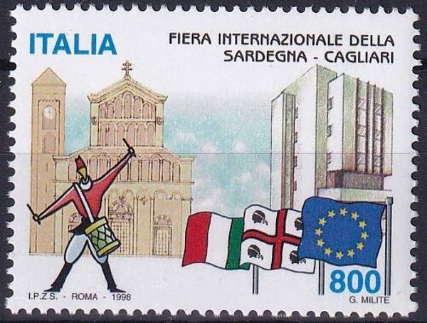 Italie - 1998 - Cagliari - Postfris