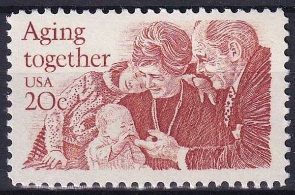 USA - 1982 - Ouder worden - Postfris