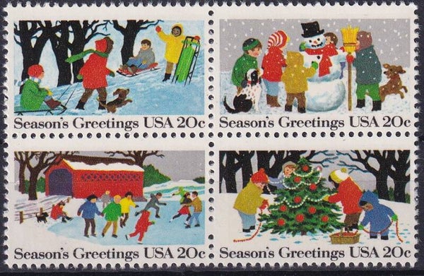 USA - 1982 - Kerst - Postfris
