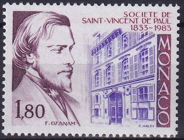 Monaco - 1983 - St Vincent de Paul - Postfris