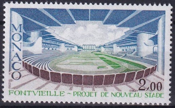 Monaco - 1983 - Stadium - Postfris