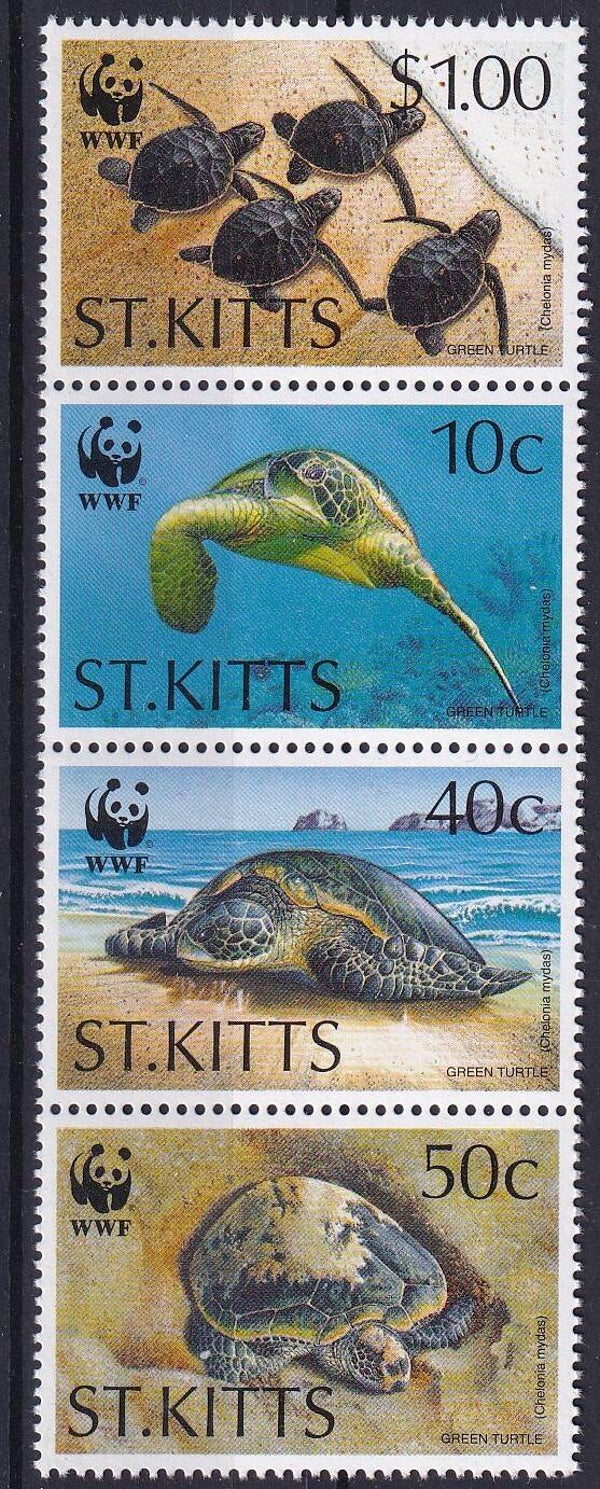 St Kitts - 1995 - WWF - Postfris
